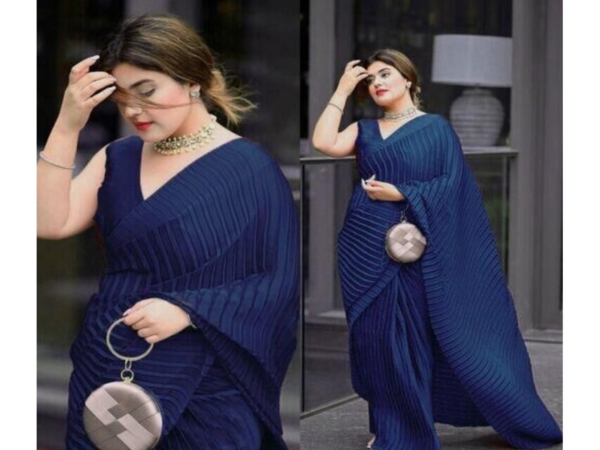 Fashion And Beauty :  Latest Crush Saree क्रश साड़ियों का लुक है बेहद खास 