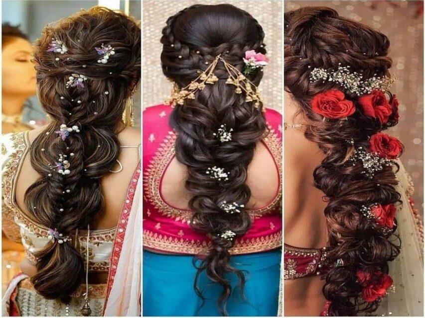 Fashion And Beauty :  लहगा हो या साड़ी यह हेयर स्टाइल है सबसे बेस्ट 