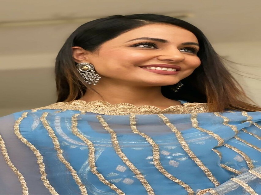 Fashion And Beauty : हिना खान के बेस्ट ऑक्सीडाइज ज्वेलरी लुक Hina Khan's Best Oxidised Jwellery Look 