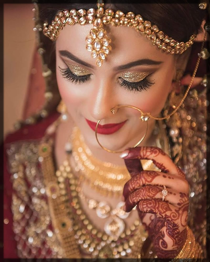 Buy sanjog Embellished Jadau Kundan Nath Nose Ring Pin For Women Bridal For  Traditional Wedding at Amazon.in